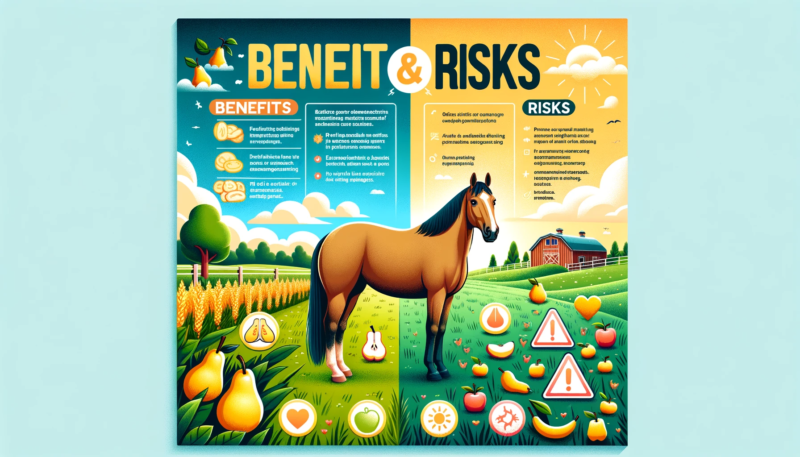 Benefits And Risks Of Feeding Pears To Horses