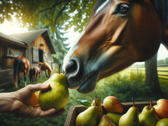 Can Horses Eat Pears