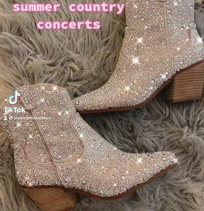 Glitter Cowgirl Boots